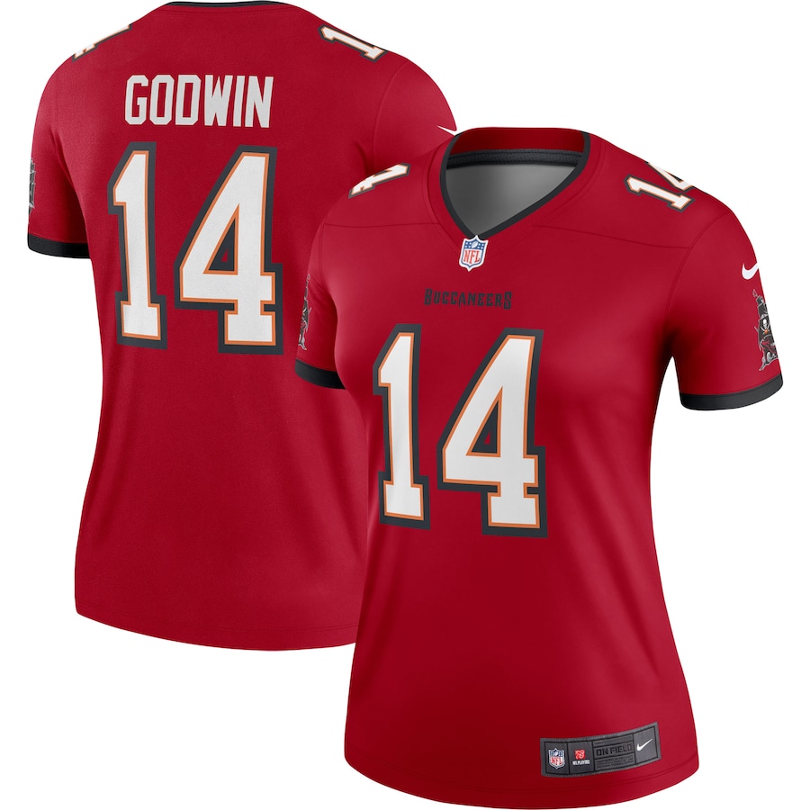 Women's Tampa Bay Buccaneers Chris Godwin Nike Red Legend Jersey - Puhuasuan