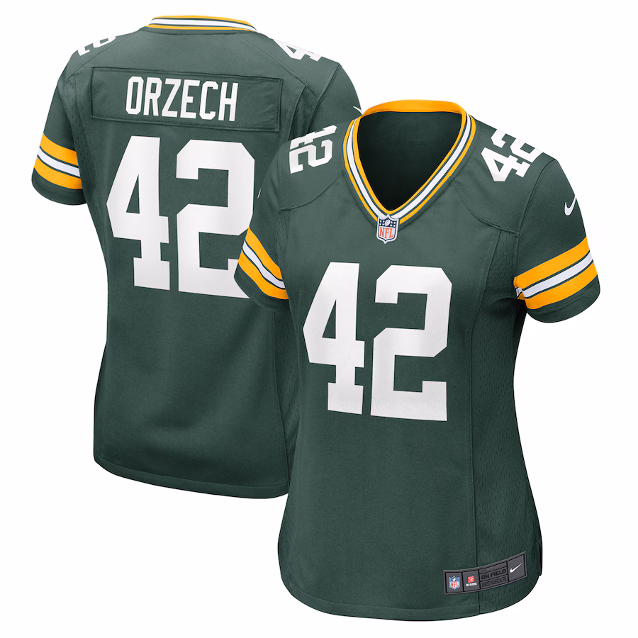 Women's Green Bay Packers Matt Orzech Nike Green Game Jersey - Puhuasuan