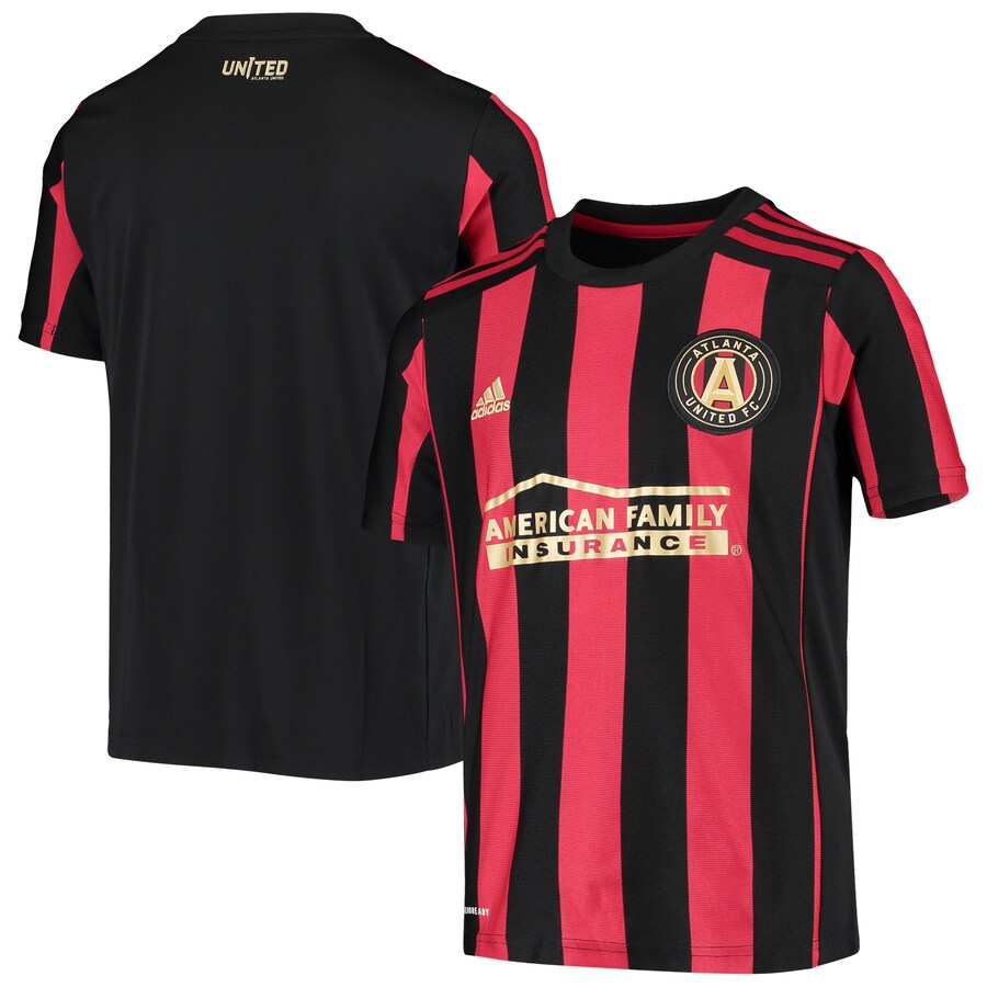 Youth Atlanta United FC adidas Red 2019 Replica Primary Jersey - Puhuasuan