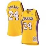 Men's Los Angeles Lakers Kobe Bryant Mitchell & Ness Gold Hardwood Classics 2008-09 Authentic Jersey - Puhuasuan