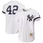Men's New York Yankees Mariano Rivera Mitchell & Ness White Authentic Jersey - Puhuasuan