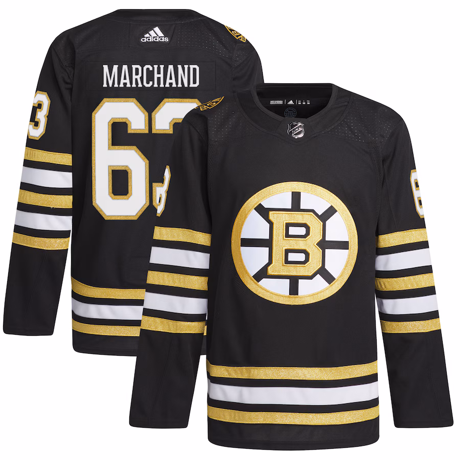 Men's Boston Bruins Brad Marchand adidas Black Alternate Primegreen Authentic Player Jersey - Puhuasuan