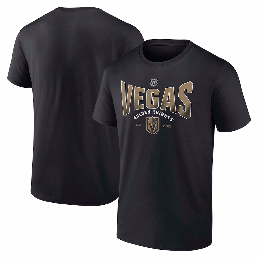 Men's Vegas Golden Knights Fanatics Black Statement T-Shirt - Puhuasuan