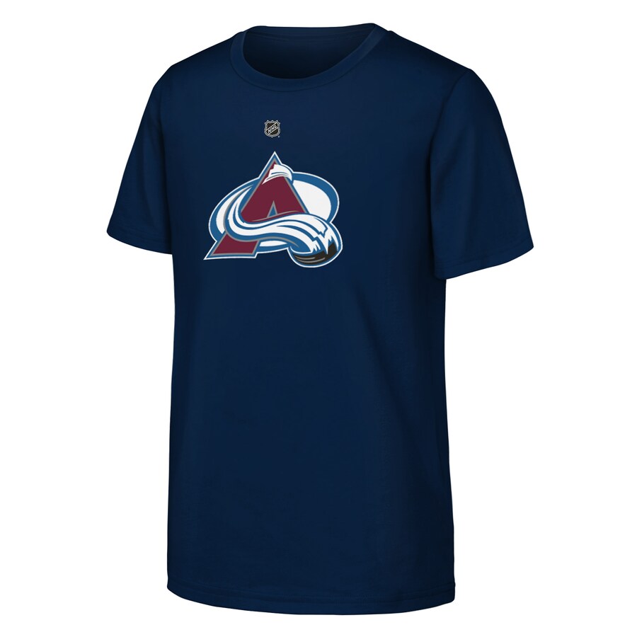 Youth Colorado Avalanche Navy Primary Logo T-Shirt - Puhuasuan