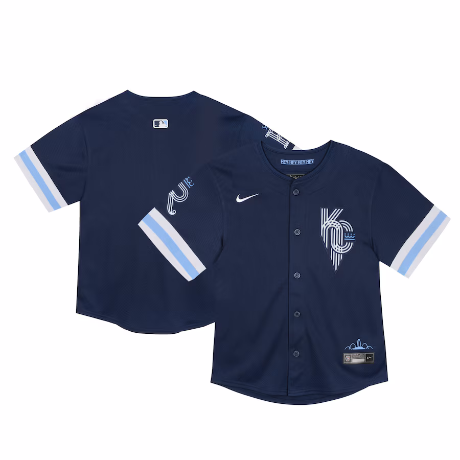 Toddler Kansas City Royals  Nike Navy City Connect Limited Jersey - Puhuasuan