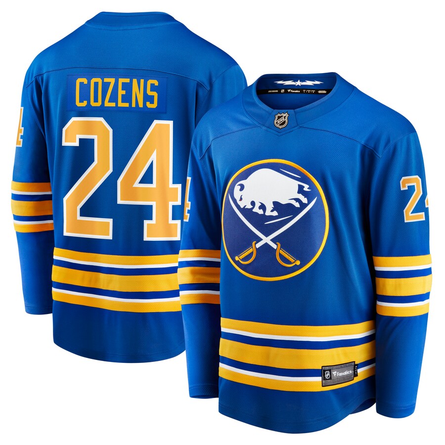Men's Buffalo Sabres Dylan Cozens Fanatics Branded Royal Home Breakaway Player Jersey - Puhuasuan