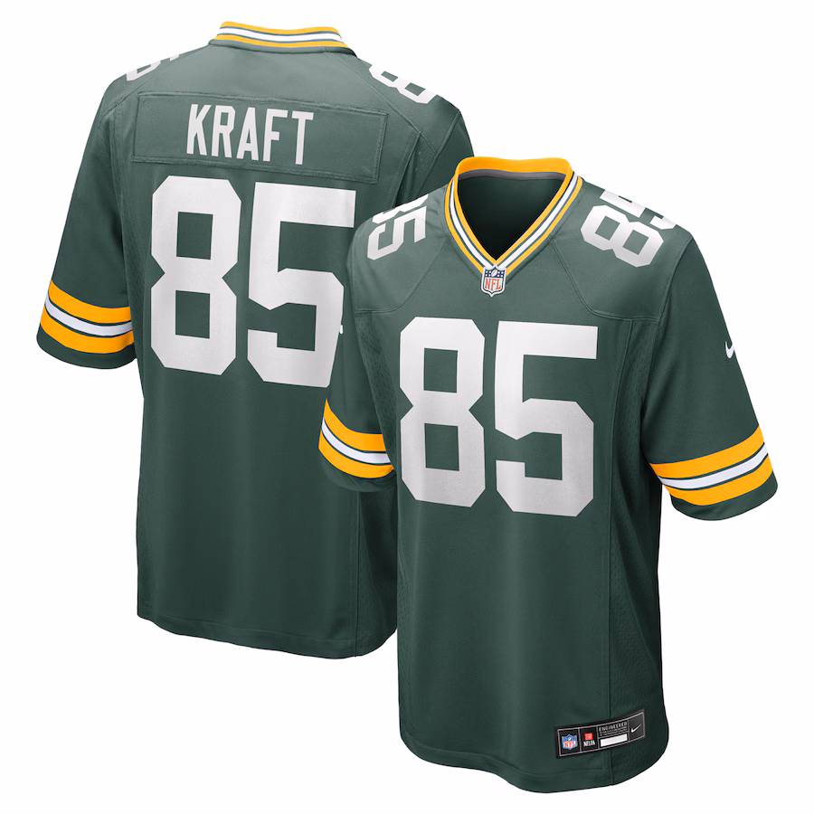 Men's Green Bay Packers Tucker Kraft Nike  Green  Game Jersey - Puhuasuan