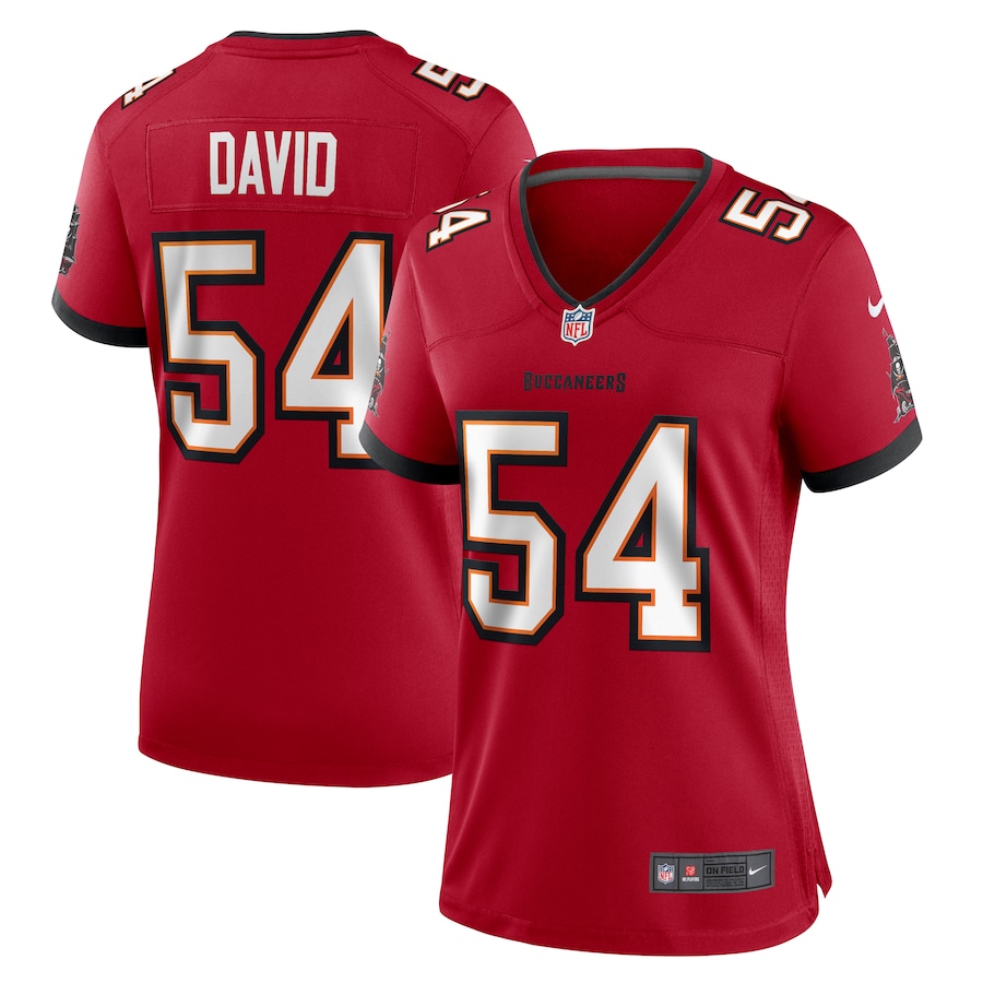 Women's Tampa Bay Buccaneers Lavonte David Nike Red Game Jersey - Puhuasuan