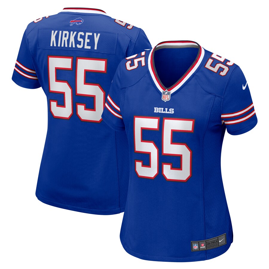 Women's Buffalo Bills Christian Kirksey Nike  Royal Team Game Jersey - Puhuasuan