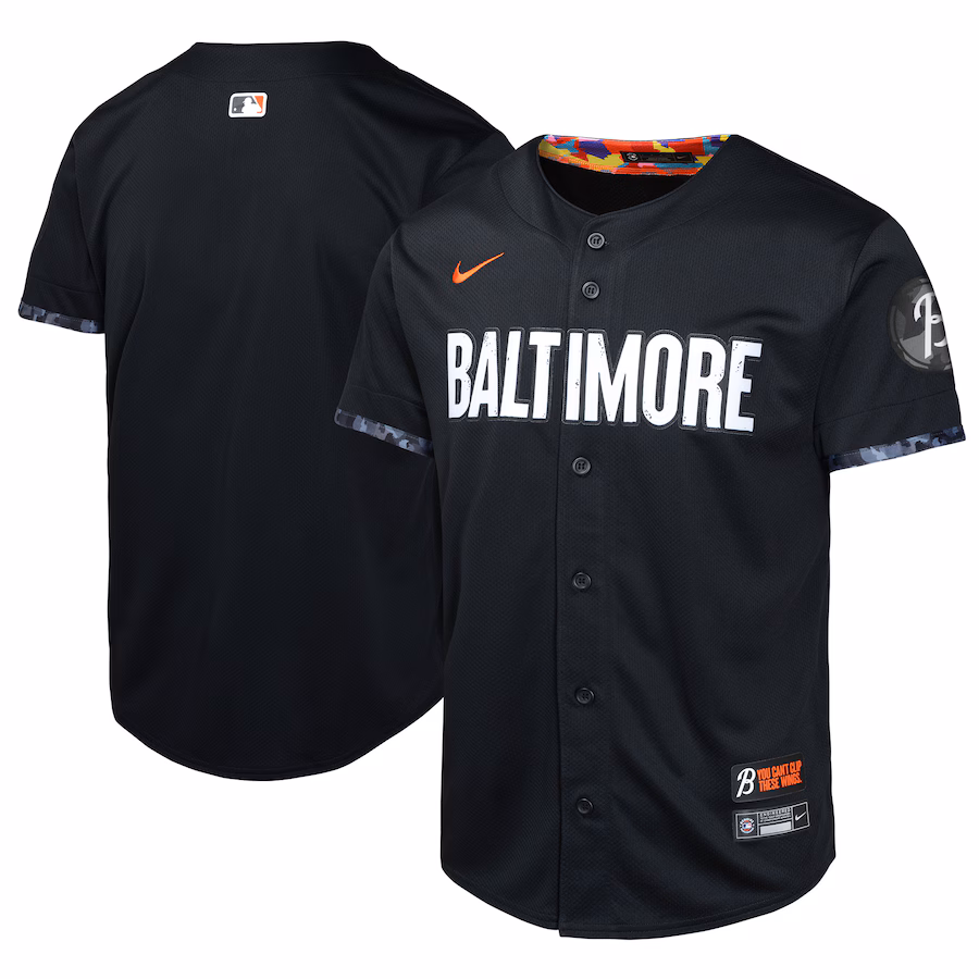 Youth Baltimore Orioles  Nike Black City Connect Limited Jersey - Puhuasuan