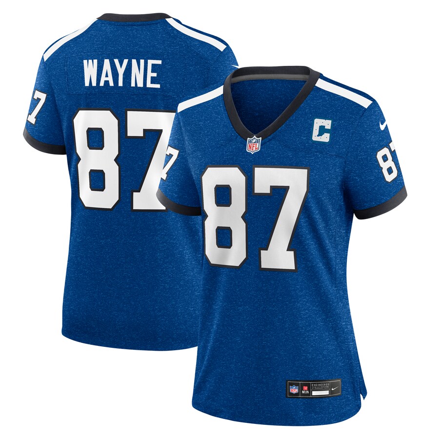 Women's Indianapolis Colts Reggie Wayne Nike Royal Indiana Nights Alternate Game Jersey - Puhuasuan
