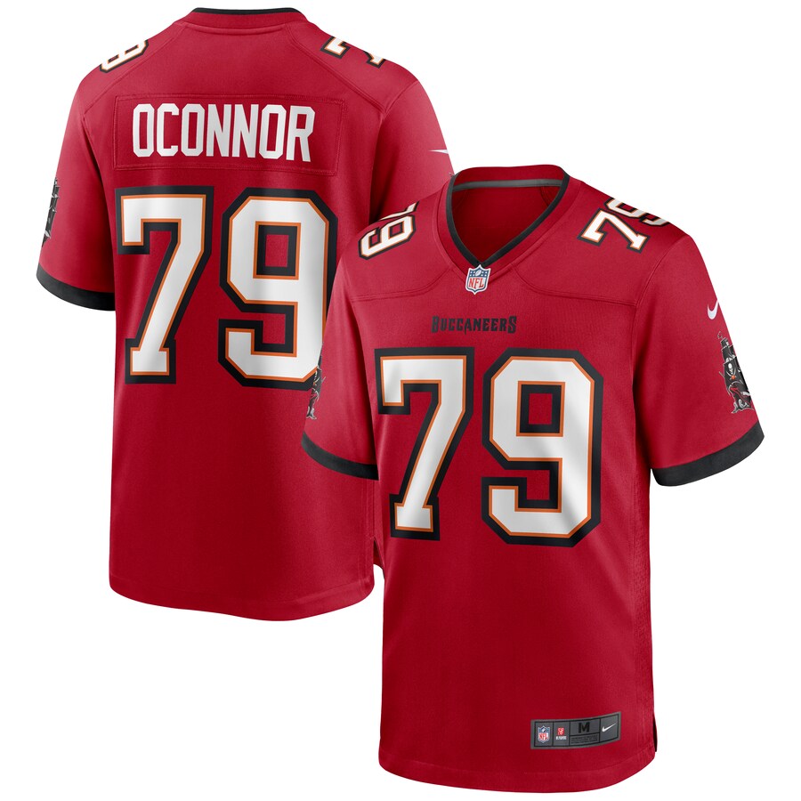 Men's Tampa Bay Buccaneers Patrick O'Connor Nike Red Game Jersey - Puhuasuan