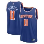 Youth New York Knicks Jalen Brunson Fanatics Royal Fast Break Replica Player Jersey - Icon Edition - Puhuasuan