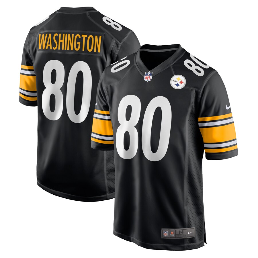 Men's Pittsburgh Steelers Darnell Washington Nike Black 2023 NFL Draft Pick Game Jersey - Puhuasuan