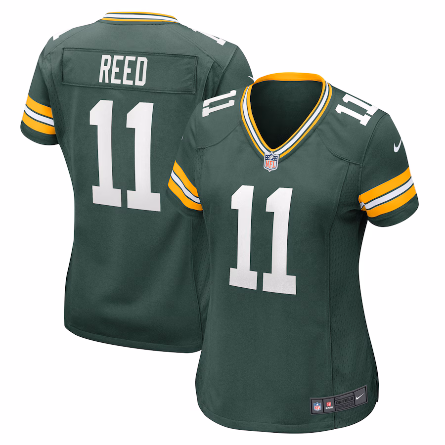 Women's Green Bay Packers Jayden Reed Nike  Green  Game Jersey - Puhuasuan