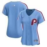 Women's Philadelphia Phillies Nike Light Blue Alternate Limited Jersey - Puhuasuan