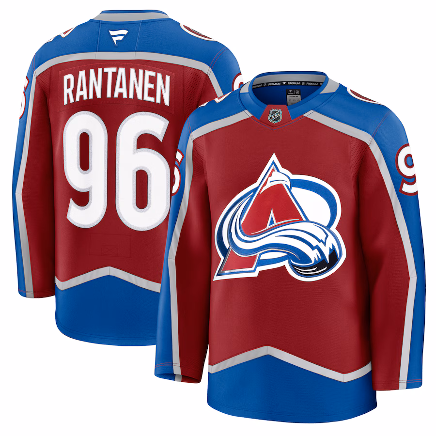 Men's Colorado Avalanche Mikko Rantanen Fanatics Burgundy Home Premium Jersey - Puhuasuan