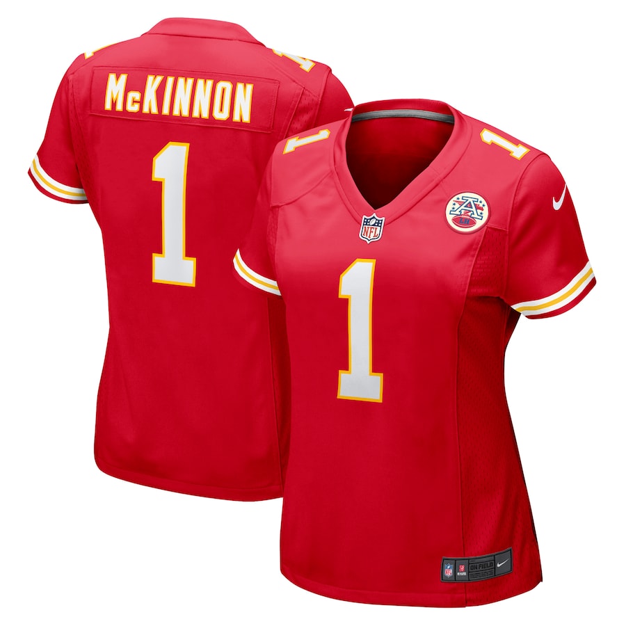 Women's Kansas City Chiefs Jerick McKinnon Nike Red Game Player Jersey - Puhuasuan