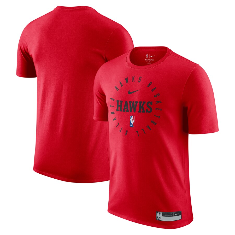 Men's Atlanta Hawks Nike Red 2024/25 Legend On-Court Practice Performance T-Shirt - Puhuasuan