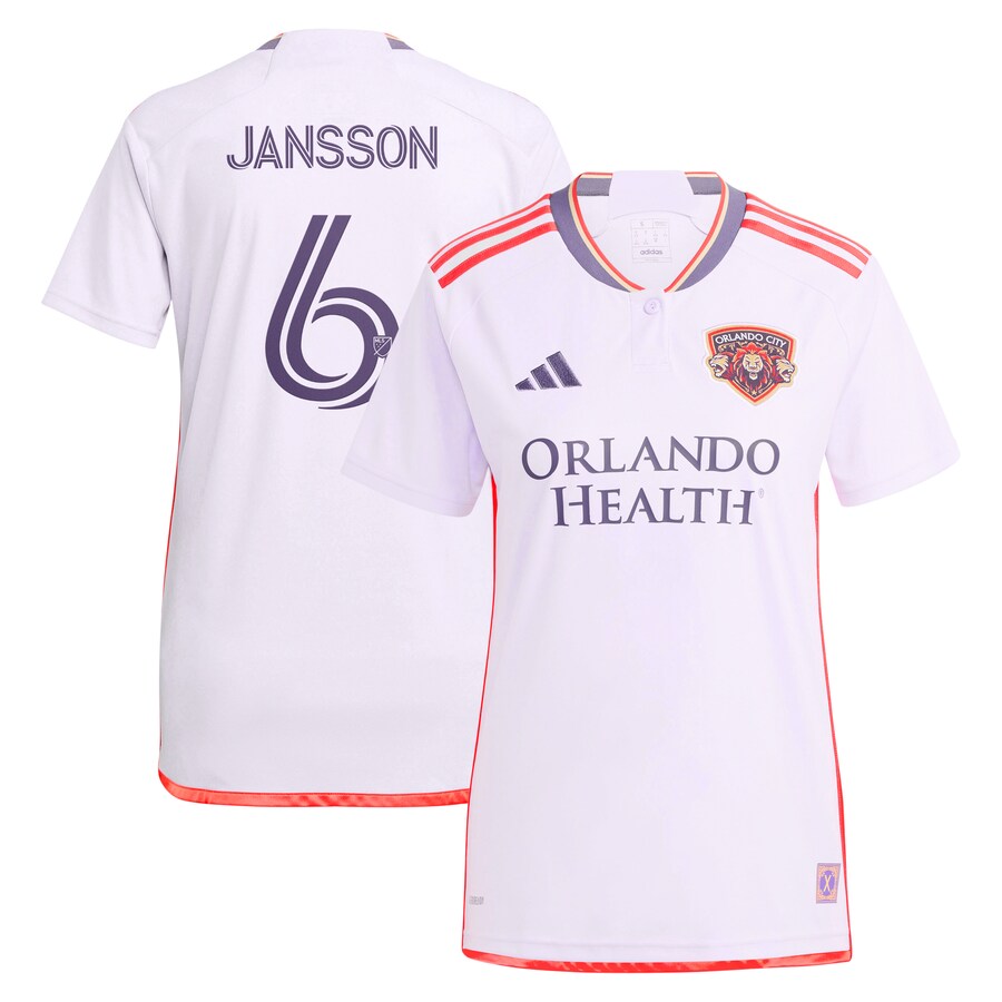 Women's Orlando City SC Robin Jansson adidas Purple 2024 Legacy Kit Replica Player Jersey - Puhuasuan