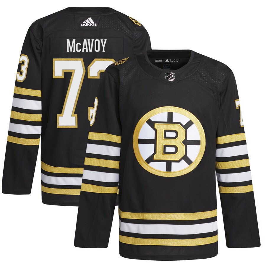 Men's Boston Bruins Charlie McAvoy adidas Black  Primegreen Authentic Pro Player Jersey - Puhuasuan