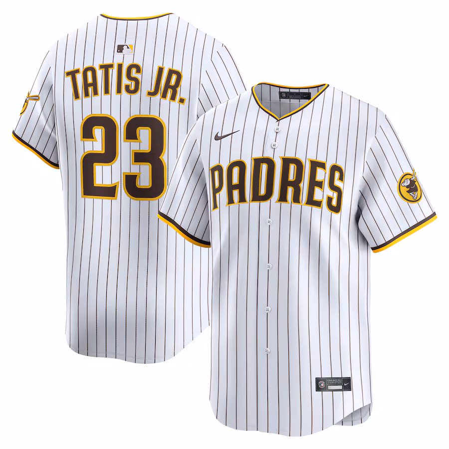 Men's San Diego Padres Fernando Tatis Jr. Nike White Alternate Limited Player Jersey - Puhuasuan