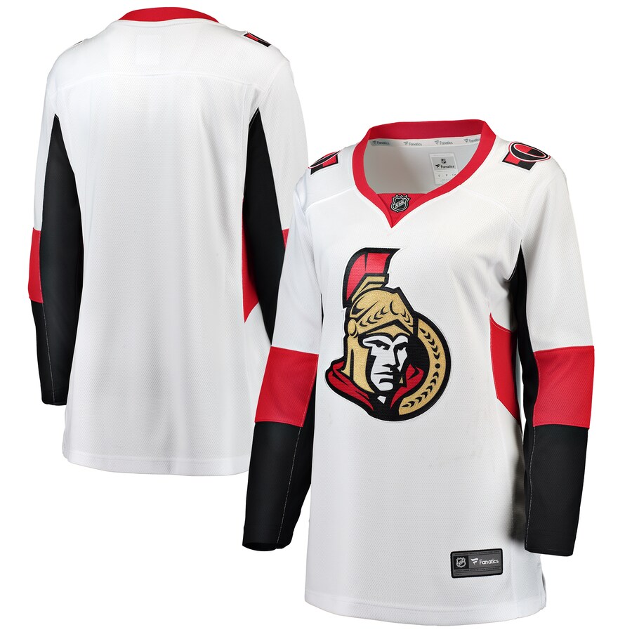 Women's Ottawa Senators Fanatics Branded White Away Breakaway Jersey - Puhuasuan