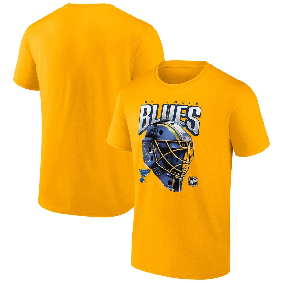 Men's St. Louis Blues Fanatics Gold Penalty Box T-Shirt - Puhuasuan