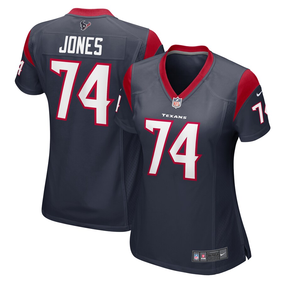 Women's Houston Texans Josh Jones Nike  Navy Team Game Jersey - Puhuasuan