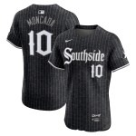 Men's Chicago White Sox Yoan Moncada Nike Black City Connect Elite Player Jersey - Puhuasuan