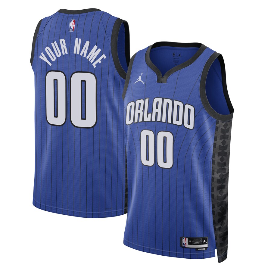 Unisex Orlando Magic Jordan Brand Royal 2022/23 Swingman Custom Jersey - Statement Edition - Puhuasuan