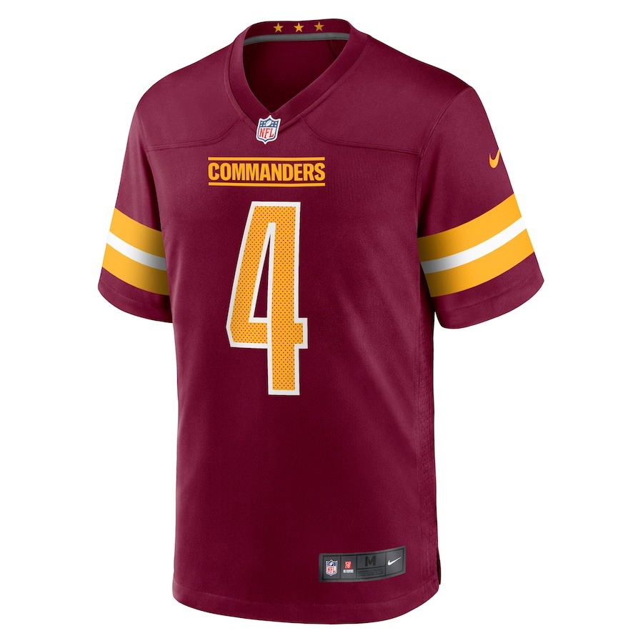Men's Washington Commanders Frankie Luvu Nike Burgundy Game Jersey - Puhuasuan