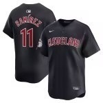 Men's Cleveland Guardians José Ramírez Nike Navy Alternate Limited Player Jersey - Puhuasuan