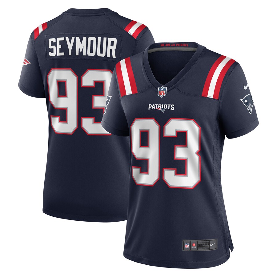 Women's New England Patriots Richard Seymour Nike Navy Retired Player Game Jersey - Puhuasuan