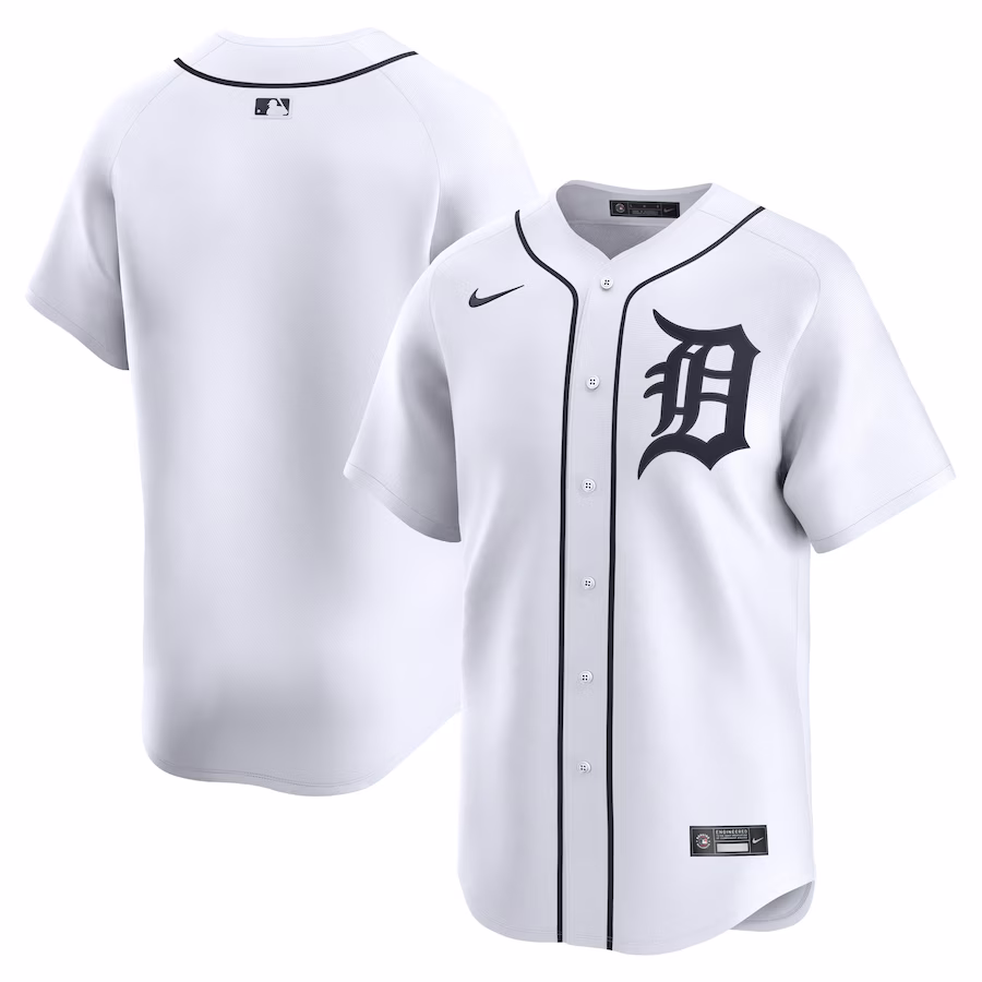 Youth Detroit Tigers Nike White Home Limited Jersey - Puhuasuan