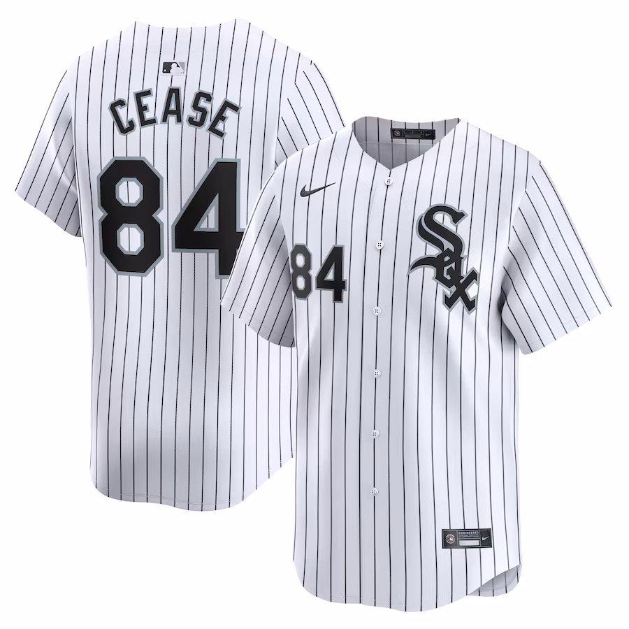 Men's Chicago White Sox Dylan Cease Nike White Home Limited Player Jersey - Puhuasuan