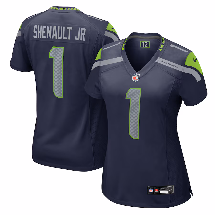 Women's Seattle Seahawks Laviska Shenault Jr. Nike College Navy Team Game Jersey - Puhuasuan