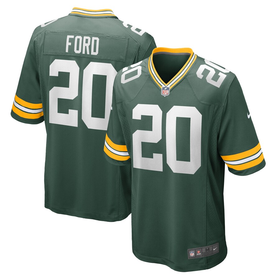 Men's Green Bay Packers Rudy Ford Nike Green Game Player Jersey - Puhuasuan