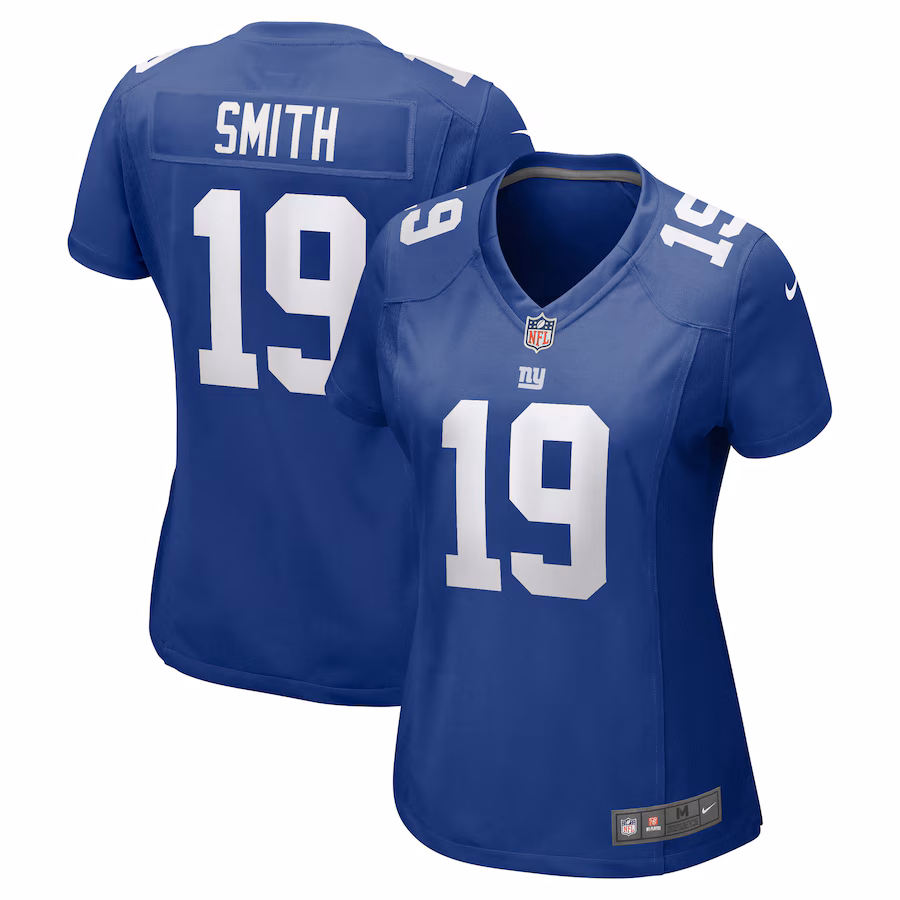 Women's New York Giants Jeff Smith Nike Royal Nike Women's All Player Jersey - Puhuasuan