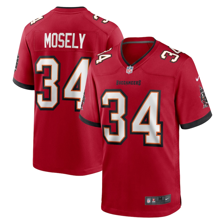 Men's Tampa Bay Buccaneers Quandre Mosely Nike  Red  Game Jersey - Puhuasuan
