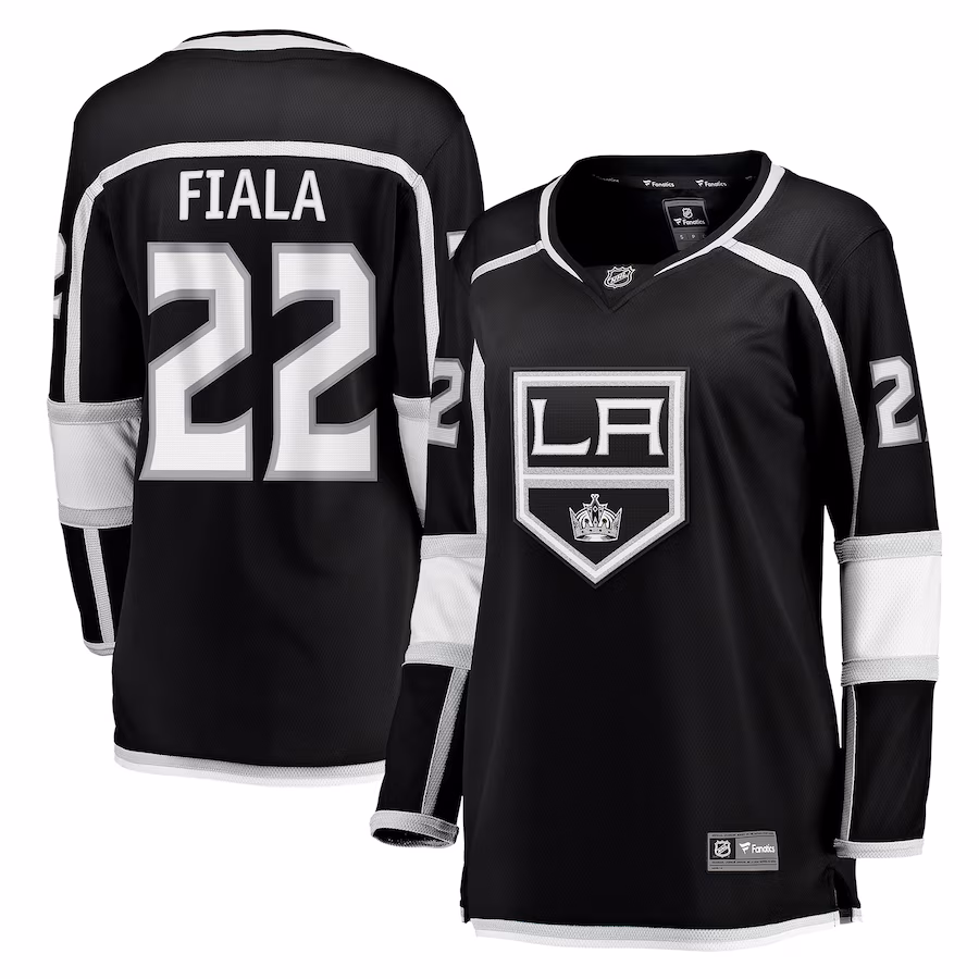 Women's Los Angeles Kings Kevin Fiala Fanatics Black Home Breakaway Player Jersey - Puhuasuan