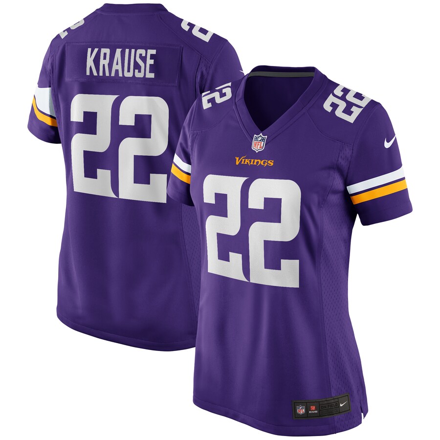 Women's Minnesota Vikings Paul Krause Nike Purple Game Retired Player Jersey - Puhuasuan