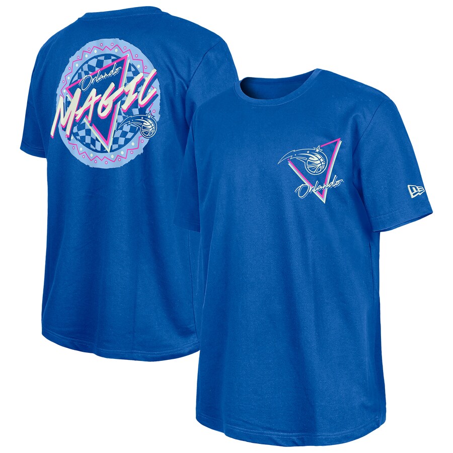 Orlando Magic  New Era Blue Glow-in-the-Dark T-Shirt - Puhuasuan