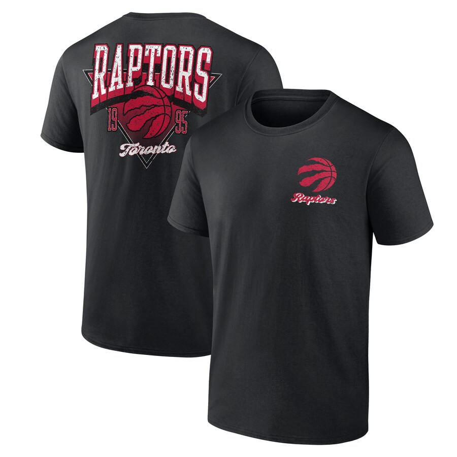 Men's Toronto Raptors Black Never Over T-Shirt - Puhuasuan