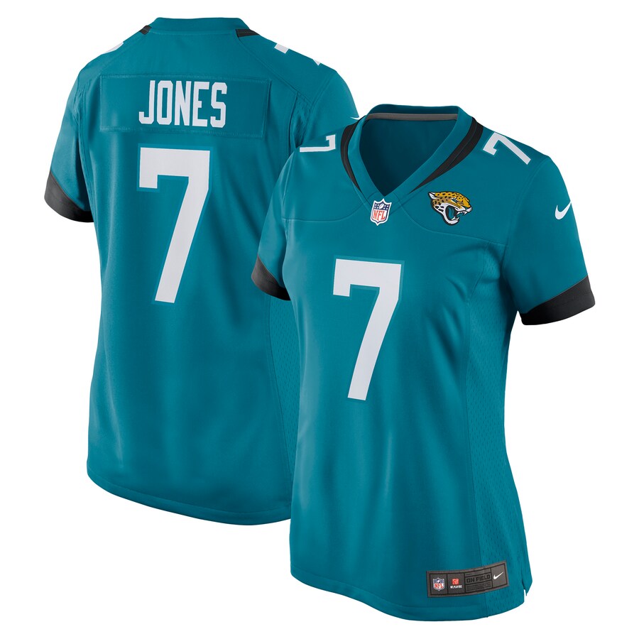Women's Jacksonville Jaguars Zay Jones Nike Teal Game Jersey - Puhuasuan