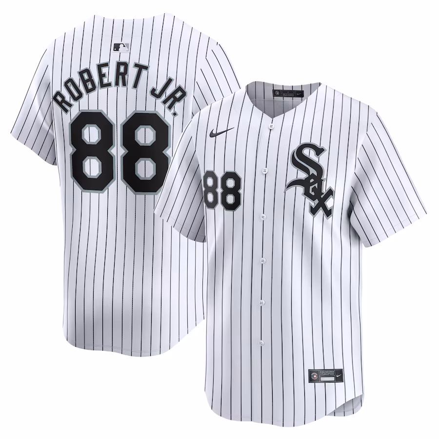 Youth Chicago White Sox Luis Robert Jr. Nike White Home Limited Jersey - Puhuasuan