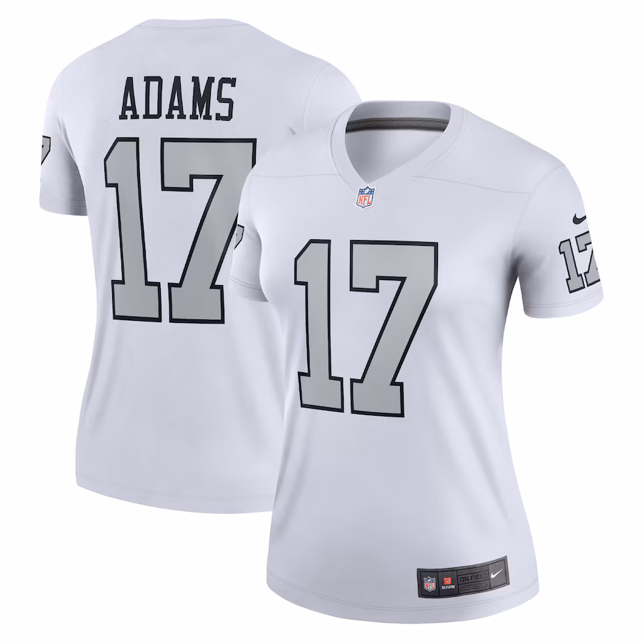 Women's Las Vegas Raiders Davante Adams Nike White Alternate Legend Jersey - Puhuasuan