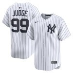 Men's New York Yankees Aaron Judge Nike White Alternate Limited Player Jersey - Puhuasuan