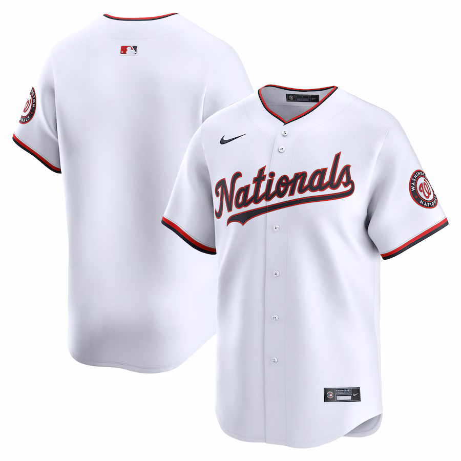 Youth Washington Nationals Nike White Home Limited Jersey - Puhuasuan