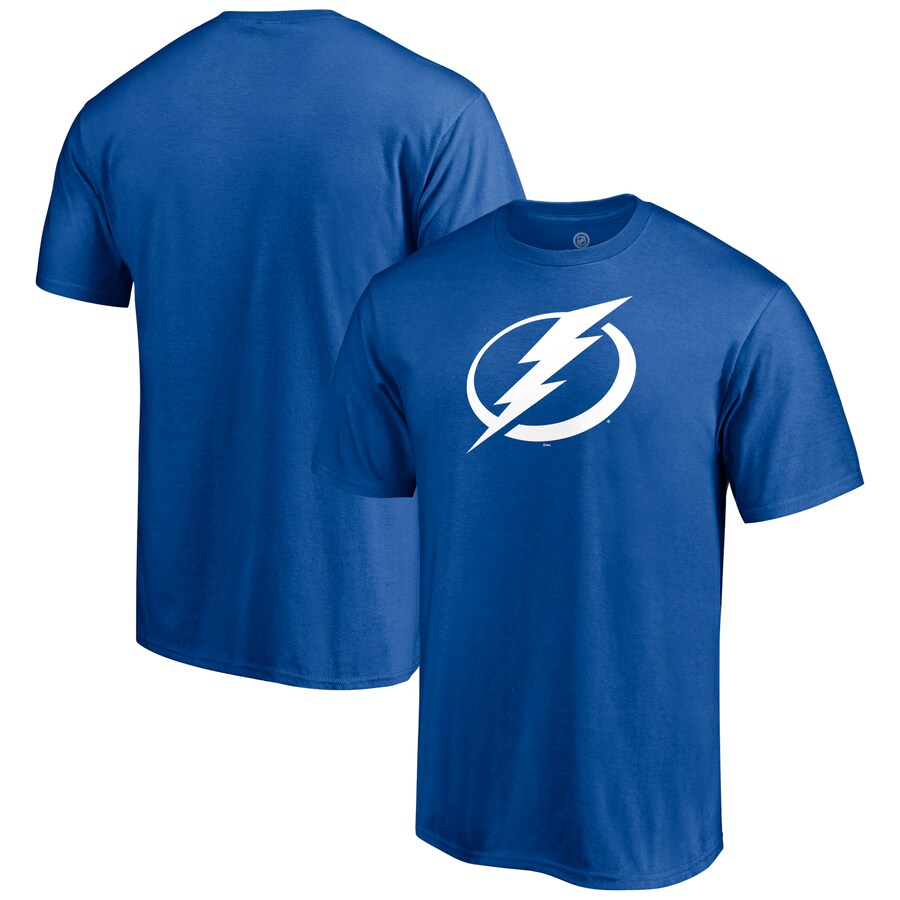 Men's Tampa Bay Lightning Royal Logo T-Shirt - Puhuasuan